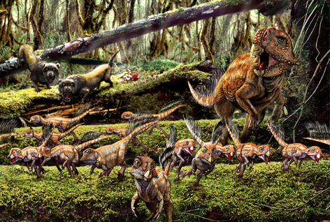 Пситтакозавры и репеномамы