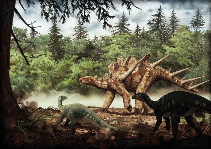 Камптозавры и дацентрур