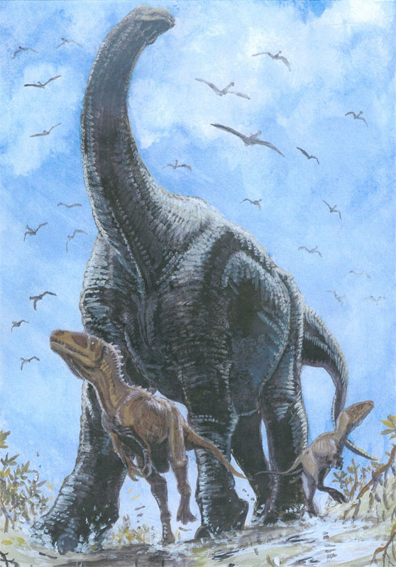 Бахариязавры и паралититан